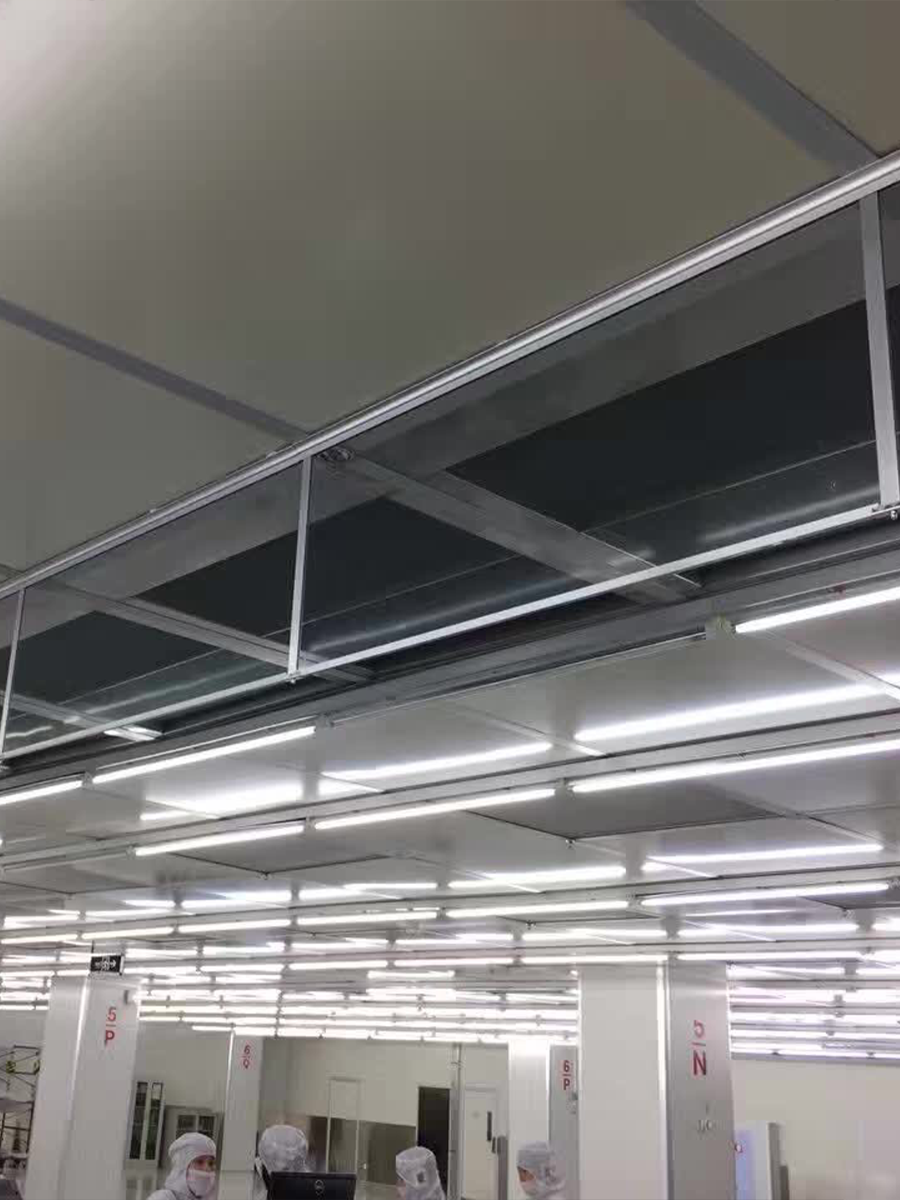 防火玻璃擋煙垂壁--防火透明 玻璃擋煙垂壁