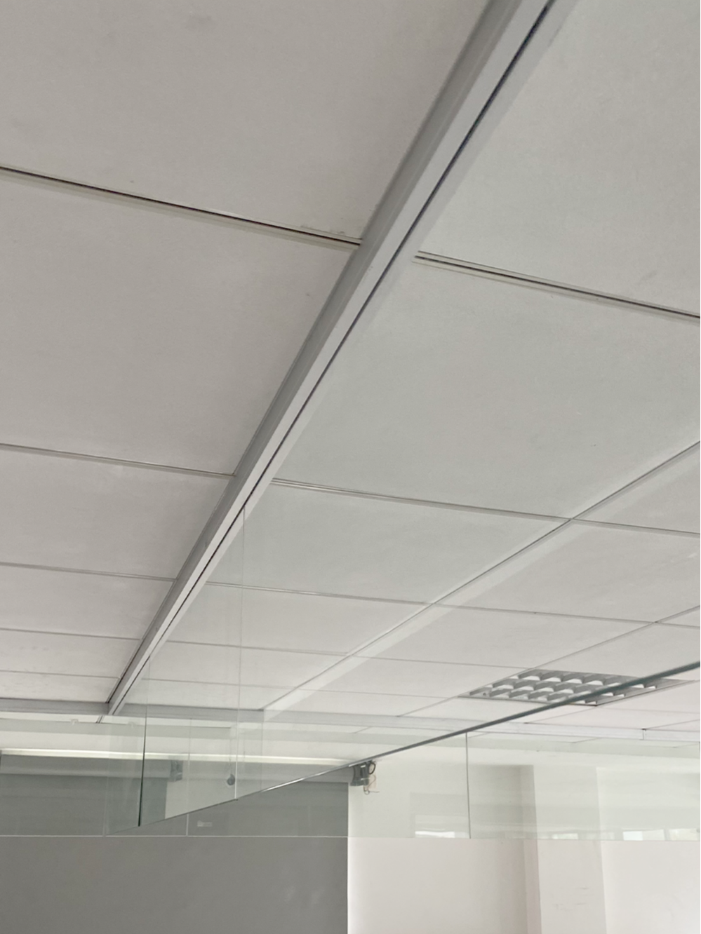 玻璃擋煙垂壁(半框)---防火透明 玻璃擋煙垂壁(半框)