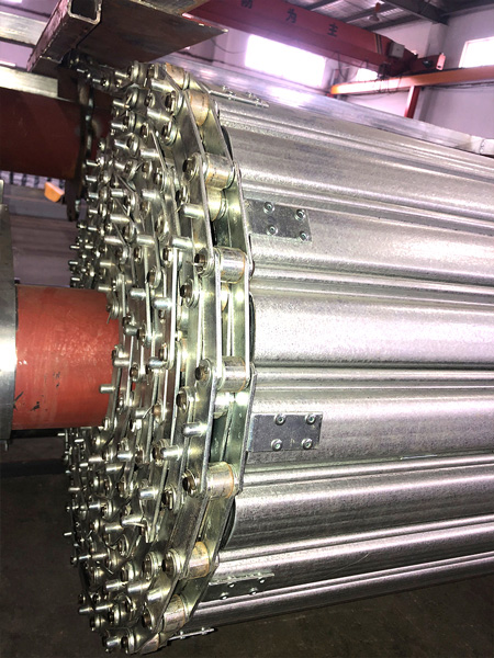 水平防火卷簾門 鋼制復合防火卷簾門平臥式