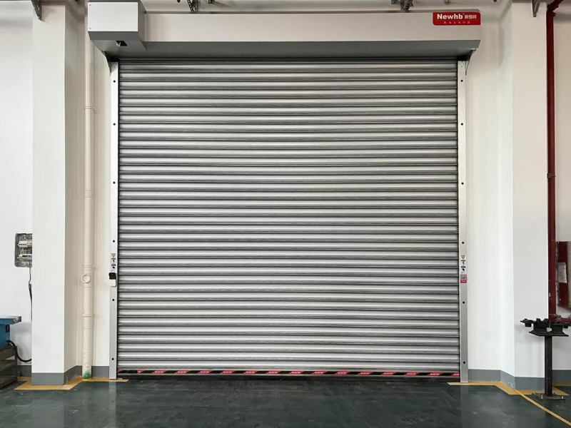 新恒邦門業抗風卷簾門-深圳邁瑞科技項目